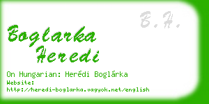boglarka heredi business card
